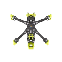 Рама FlyFishRC Volador II VD4 O4 Pro Deadcat FPV LR Freestyle T700 жовта