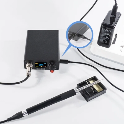 Smart Soldering Station with Constant Temperature Control SEQURE MSS12 Pro with 4 Tips (T12-B2, T12-BC2, T12-ILS, T12-K)
