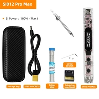 SEQURE SI012 Pro Max Kit Portable OLED Soldering Iron with TS Tip TS-B2