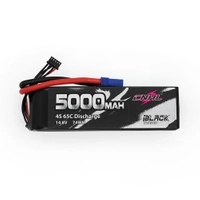 Акумулятор CNHL 5000mAh 14.8V 4S 65C (чорний) EC5