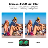 K&F; Concept 2-in-1 ND2-32 + Black Mist 1/4 Filter for the DJInd Osmo Pocket 4P