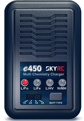 Ładowarka SkyRC e450 2-4S LiPo / LiFe / LiHV, 6-8S NiMH