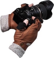 Rękawice fotograficzne Vallerret Urbex Glove Brown XS