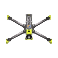 FlyFish RC Volador Ⅱ VX6 O4 FPV Freestyle T700 Frame Kit - Crystal yellow