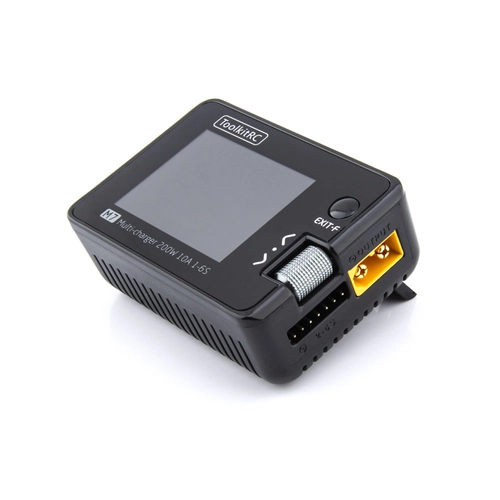 DC 7-28V ToolkitRC M7 LiPo 1-6S 10A charger