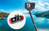 Магнітне кріплення Puluz для GoPro HERO13 Black (чорно-червоне)