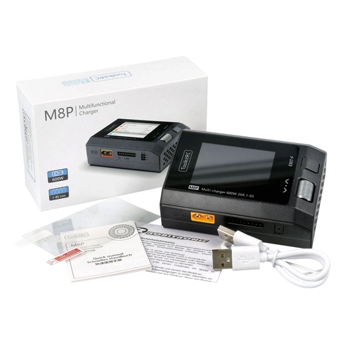 ToolkitRC M8P LiPo Charger 1-8S 20A DC 7-35V