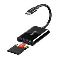 USB-C Card Reader 2-in-1 Ugreen CM265 (Black)