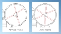 BetaFPV Air75 II frame (purple)