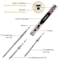 SEQURE SI012 Pro Max Kit Portable OLED Soldering Iron with TS Tip TS-D24