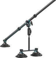 SmallRig 5843 Suction Cup Mount Set for In-Car Action Cameras