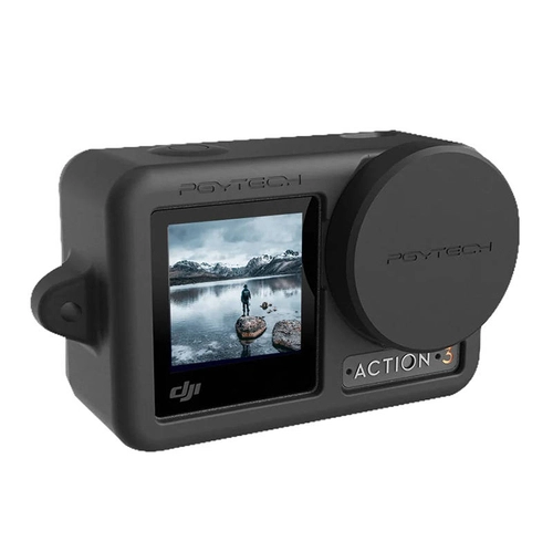 PGYTECH Silicone Cover for Osmo Action 3 (Black)