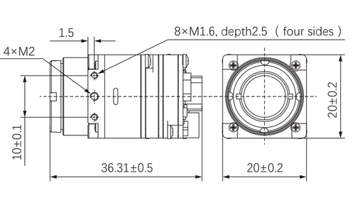 Pilotix T384 4 mm v1.1 FPV Thermal Camera