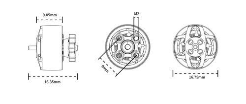 Двигун Pilotix 1205 5500KV