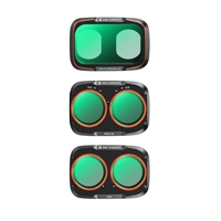 Set of 3 filters: CPL + Black Mist 1/4 + ND2-32 K&F; Concept for the Pocket 4p camera