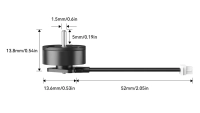 Silniki bezszczotkowe BetaFPV 1103 10500KV - 4szt | Aquila20