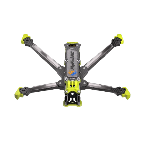 Rama FlyFishRC Volador II VD6 O4 Pro Deadcat FPV LR Freestyle T700 (zółta)