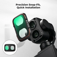 Zestaw 3 filtrów CPL+VND2-32+Black Mist 1/4 K&F Concept do kamery DJI Osmo Pocket 4P