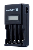 Ładowarka akumulatorów Ni-MH R6/AA, R03/AAA everActive NC-450 Black Edition