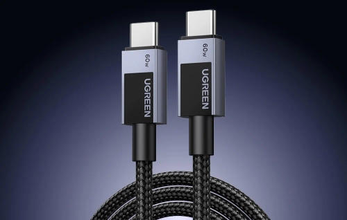 Kabel USB-C 2.0 do USB-C 2.0 Ugreen L524 PD 3A 3m (szary)