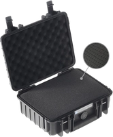Suitcase B&W type 1000 Black (pre-cut foam)