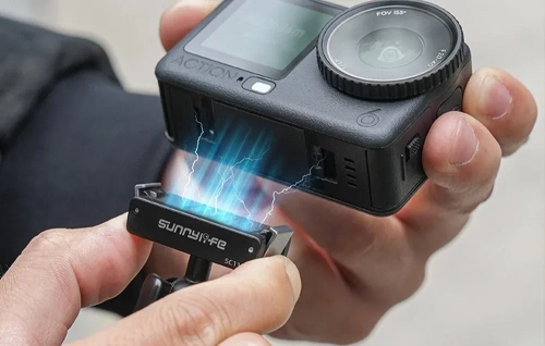 Magnetyczny adapter montażowy z przegubem kulowym Sunnylife do DJI Osmo Nano / Action 6