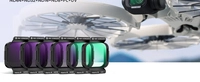 Набір з 6 UV+PL+ND фільтрів K&F Concept для дрона DJI Flip