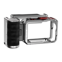 Aluminiowa klatka rozszerzająca z uchwytem i dodatkowymi przyłączami Puluz dla DJI Osmo Action 6