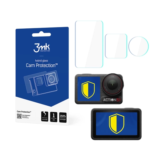 Гібридна плівка для DJI Osmo Action 5 Pro — 3mk Cam Protection