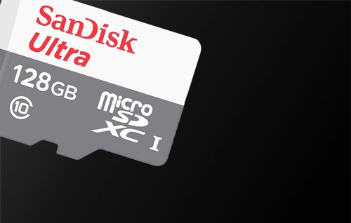 SanDisk Ultra microSDXC 128GB memory card