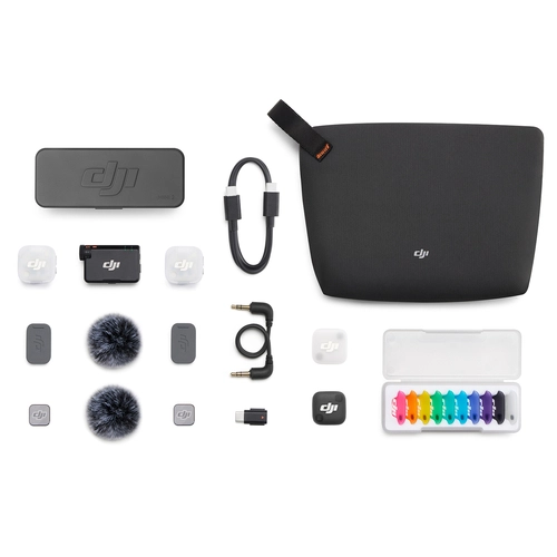 DJI Mic Mini 2 (2 TX + 1 RX + Etui ładujące) - system mikrofonów bezprzewodowych