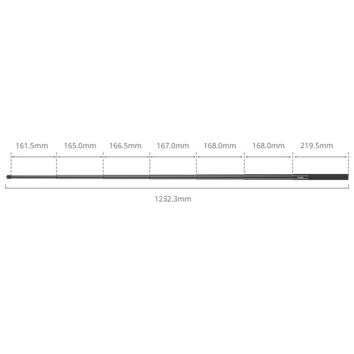 Uchwyt typu selfie stick do kamer sportowych (120 cm) SmallRig 6319
