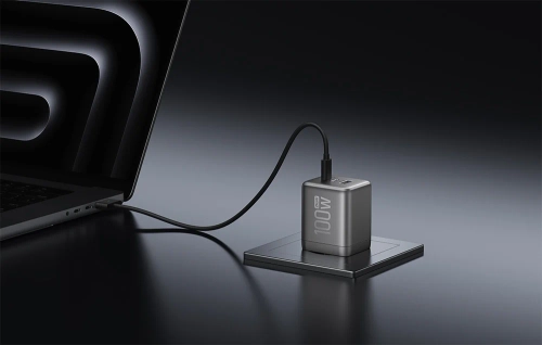 EcoFlow RAPID Pro 100W mains charger, 2xUSB-C, 1xUSB-A, GaN