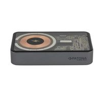 Портативний зарядний пристрій PATONA Premium Clear 3.0 PD20W 10 000 мА·год з MagSafe та бездротовою зарядкою