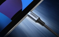 Кабель USB-C до USB-C Ugreen US316, 100W, 5A 0.5m (чорний)