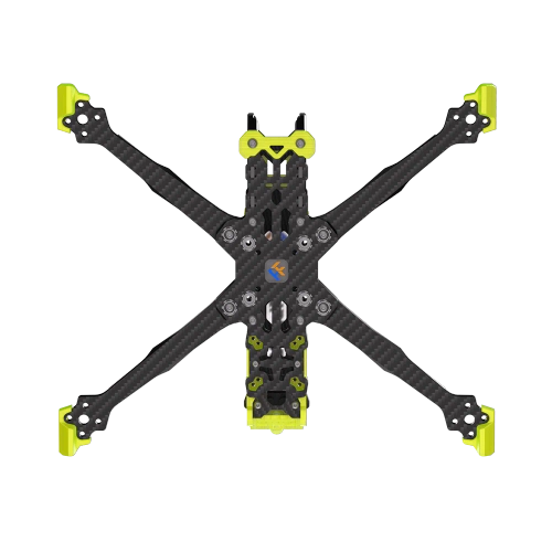 FlyFish RC Volador ↪ll2161↩ VX6 O4 FPV Freestyle T700 Frame Kit - кришталево жовтий