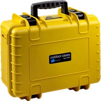 BW Outdoor Cases Type 4000 (yellow, with compartments)