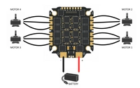 Pilotix F722 V2 Bettle 3060 AM32 60 A FC + ESC Kit (stack)
