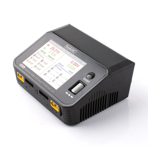 2-kanałowa ładowarka AC/DC ToolkitRC M6DAC LiPo 1-6S 15A