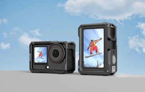 Metalowa obudowa ochronna z przyłączem zimna stopka Puluz dla DJI Osmo Action 6